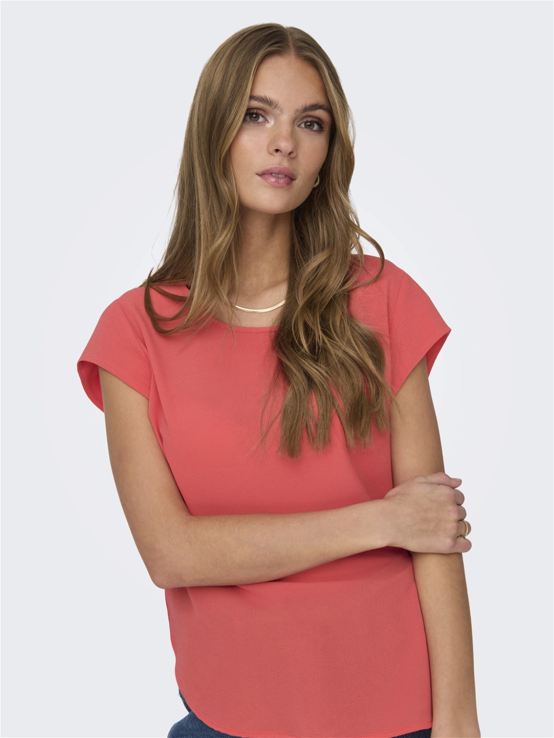 ONLY Loose Top à manches courtes -Cayenne - 15142784