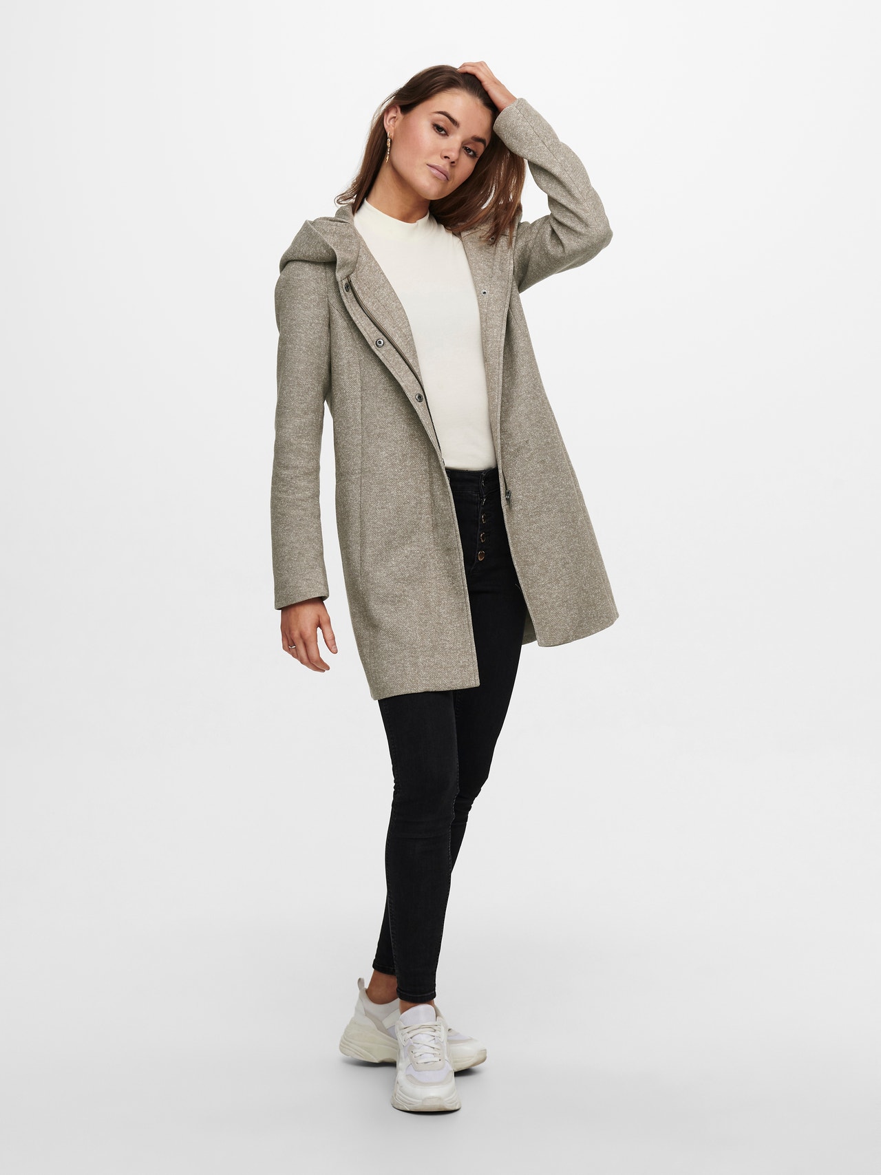 Manteaux Femme H2563#-GRIS CIMINY | Efashion Paris sur eFashion Manteaux Femme H2563#-GRIS CIMINY | Efashion Paris sur eFashion