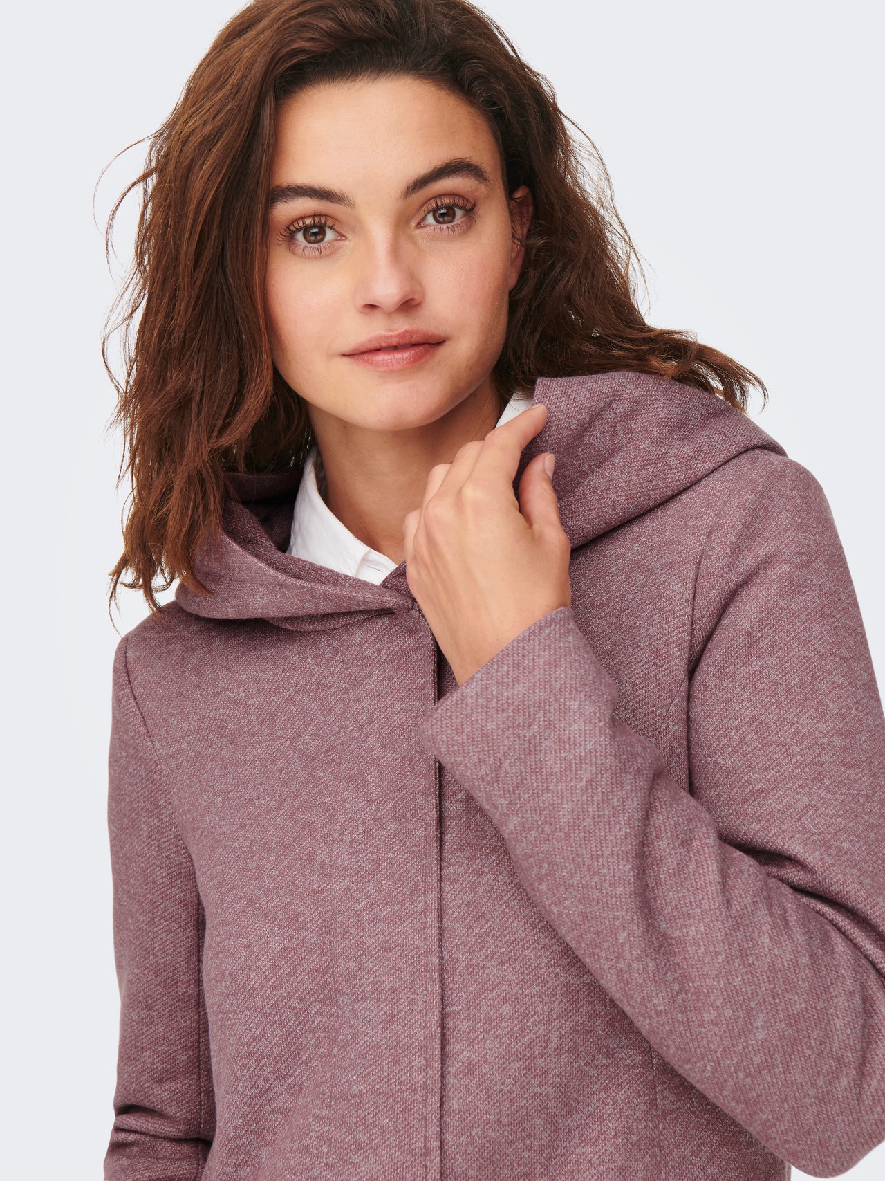 ONLY Kapuci Jaka -Rose Brown - 15142911