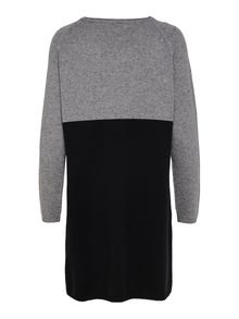 ONLY Regular Fit Round Neck Short dress -Medium Grey Melange - 15144171