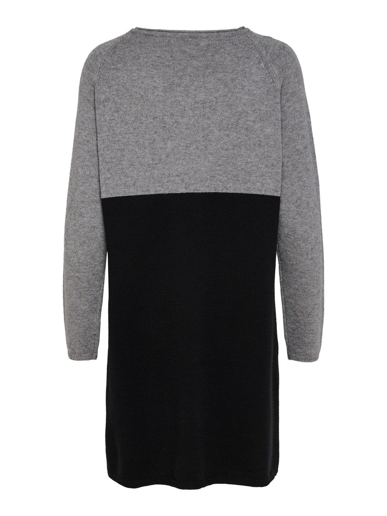 ONLY Short Knitted Dress -Medium Grey Melange - 15144171