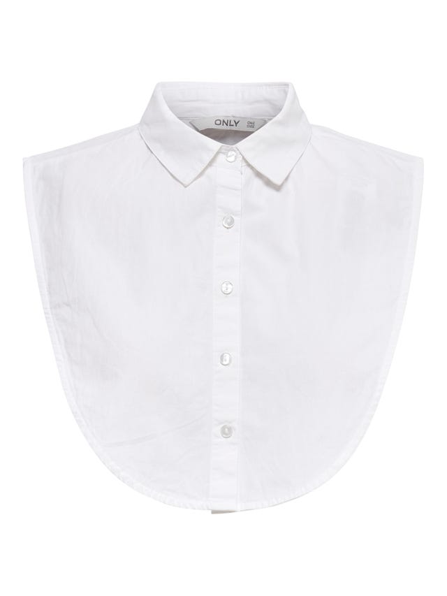 ONLY Solid color shirt Collar - 15146071