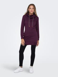 ONLY Regular Fit Round Neck Sweatshirts -Italian Plum - 15147136