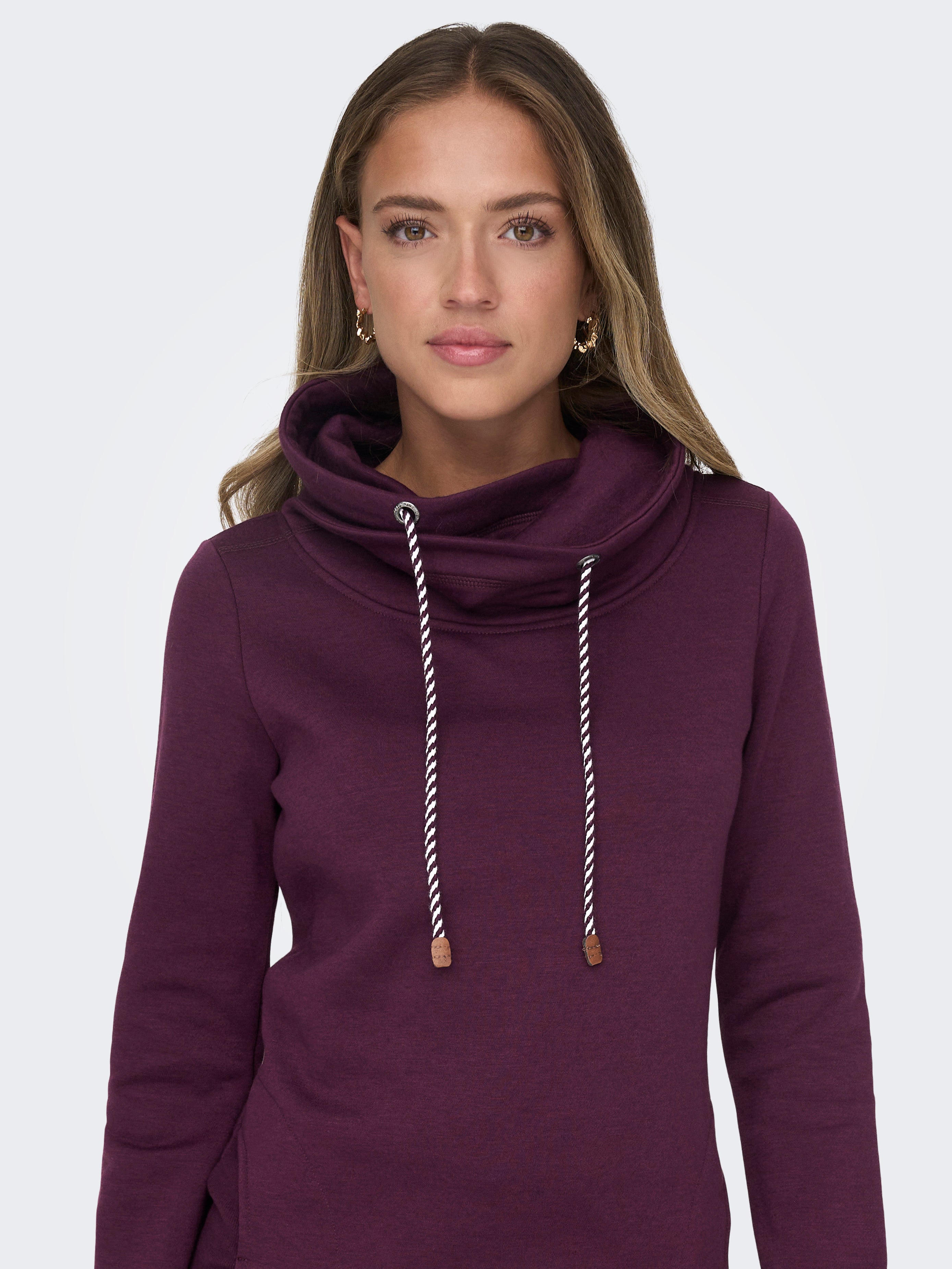 ONLBETTE Sweatshirt | Dunkles Violett | ONLY®