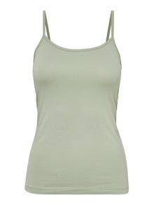 ONLY Regular Fit U-Neck Tank-Top -Seagrass - 15148401