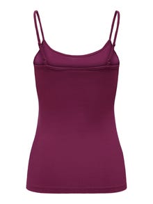ONLY Unicolor Top sin mangas -Purple Potion - 15148401