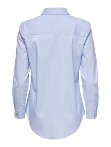 ONLY Regular Fit Shirt collar Buttoned cuffs Slim fitted sleeves Shirt -Cashmere Blue - 15149877