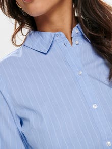 ONLY Klassisk Langærmet skjorte -Cashmere Blue - 15149877