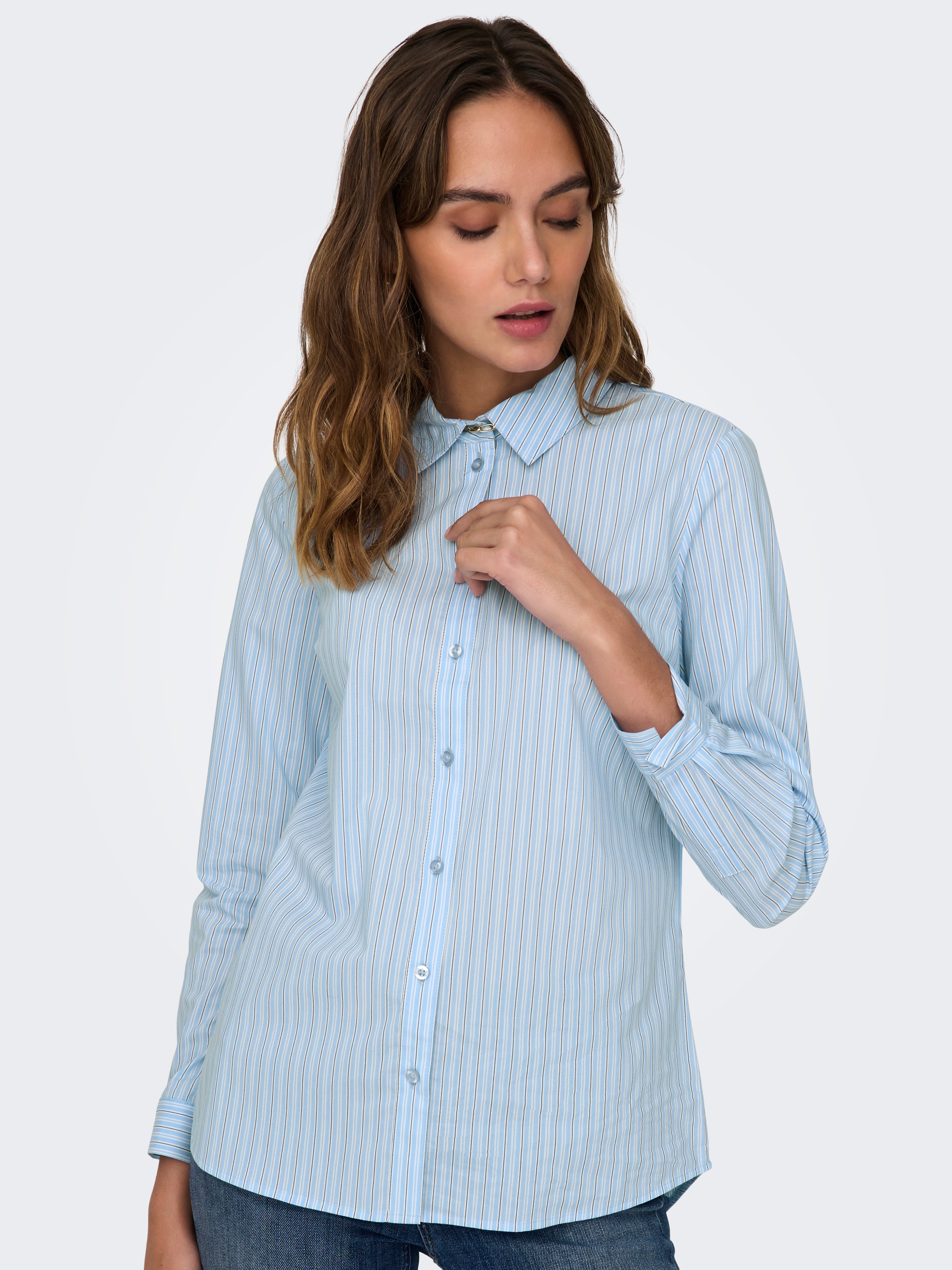 Chemise basique manches longues