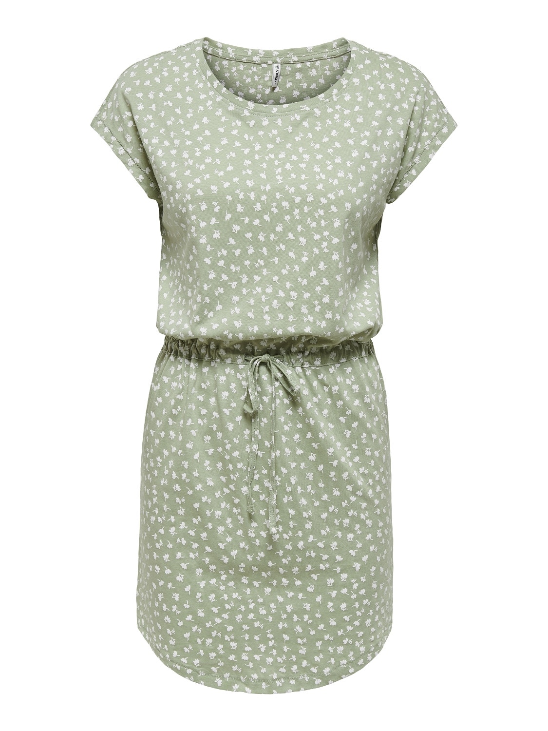 ONLY Mini Løs Kortærmet kjole -Desert Sage - 15153021