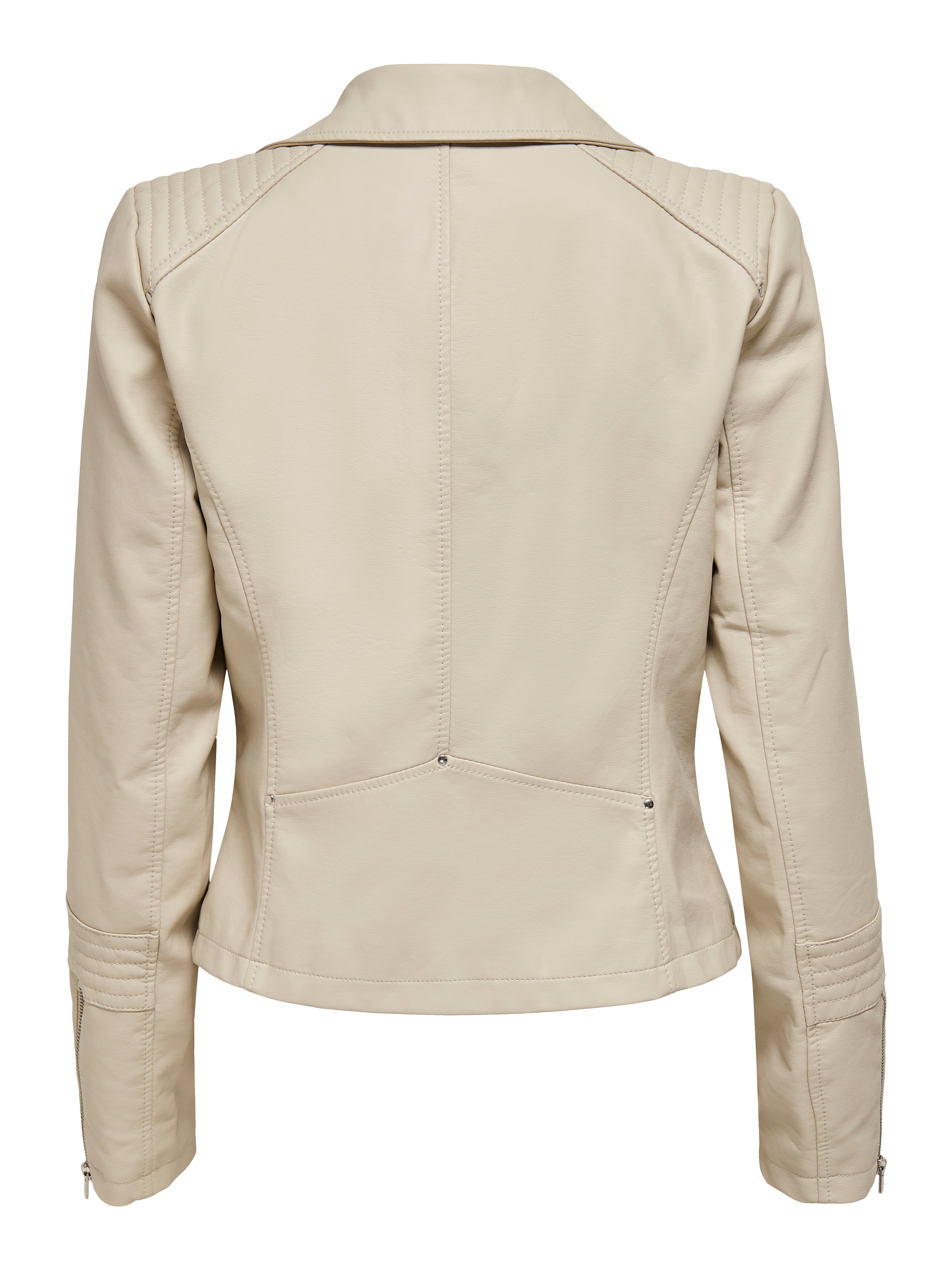 ONLGEMMA Kunstlederjacke | Hellgrau | ONLY®