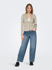 ONLY Blazers Regular Fit Revers en pointe -Pure Cashmere - 15153144
