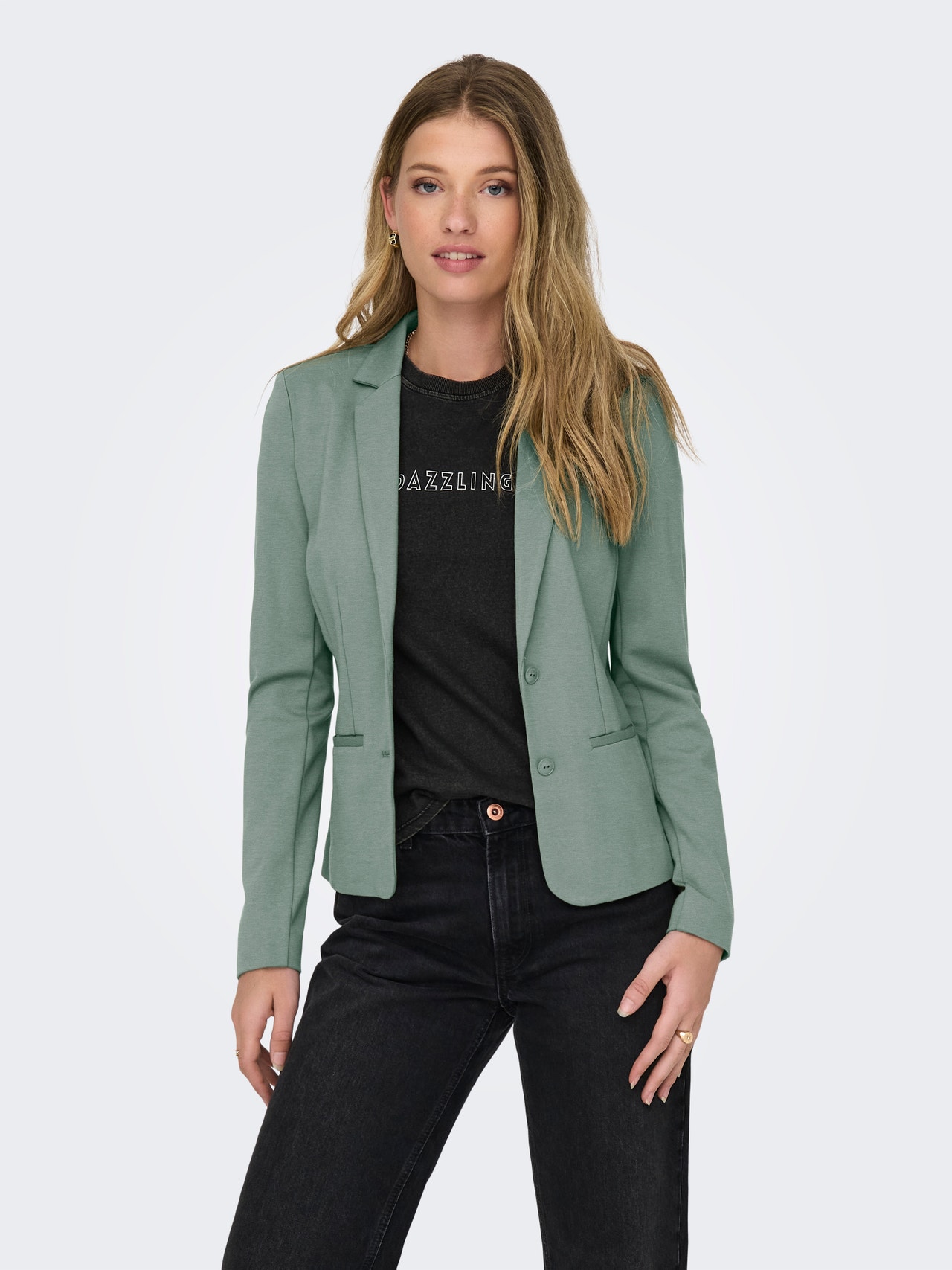 L9WEI Jas, dames, elegant, lange mouwen, blazer revers L9WEI Jas, dames, elegant, lange mouwen, blazer revers