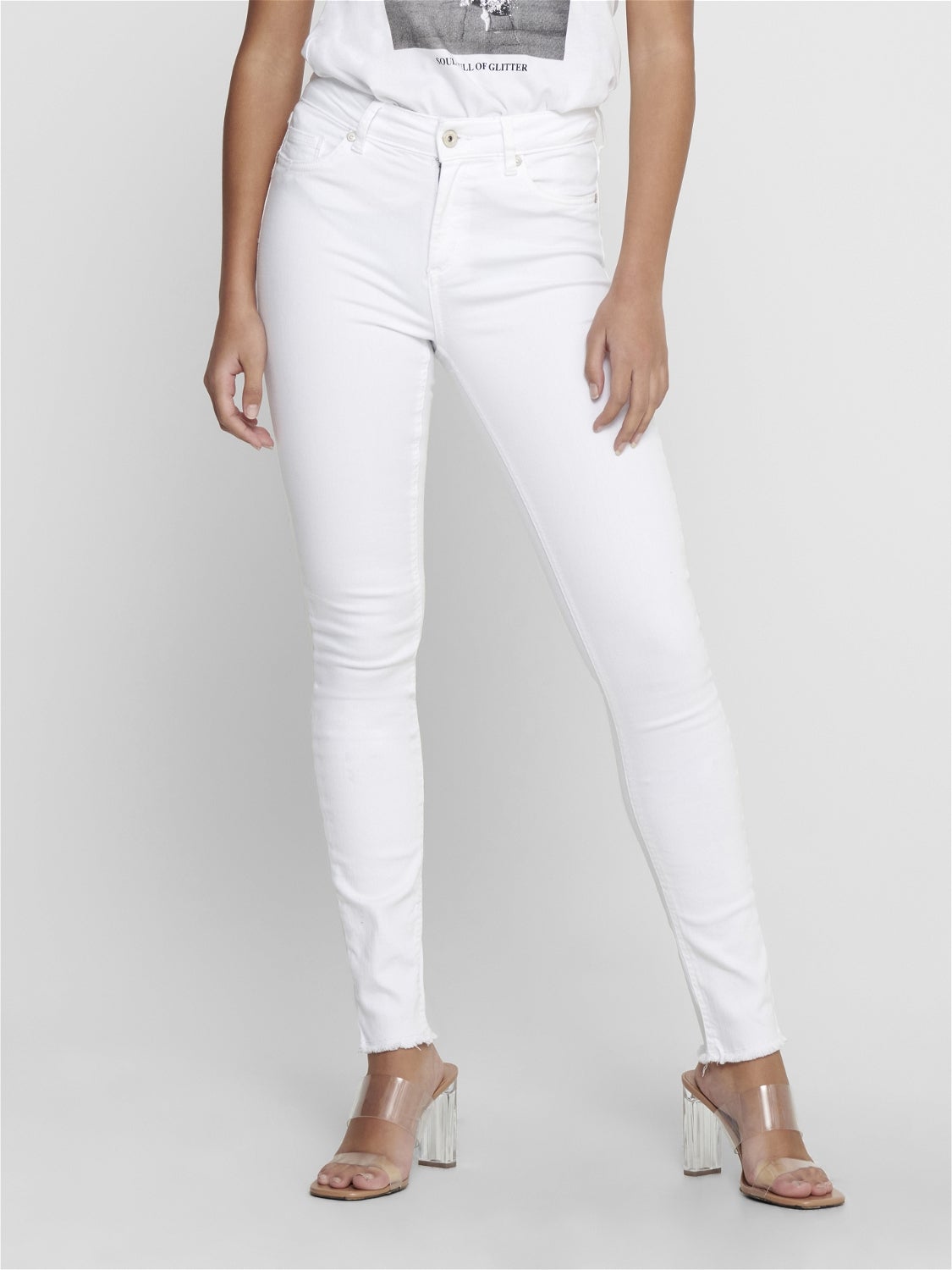 Jean skinny blanc hotsell