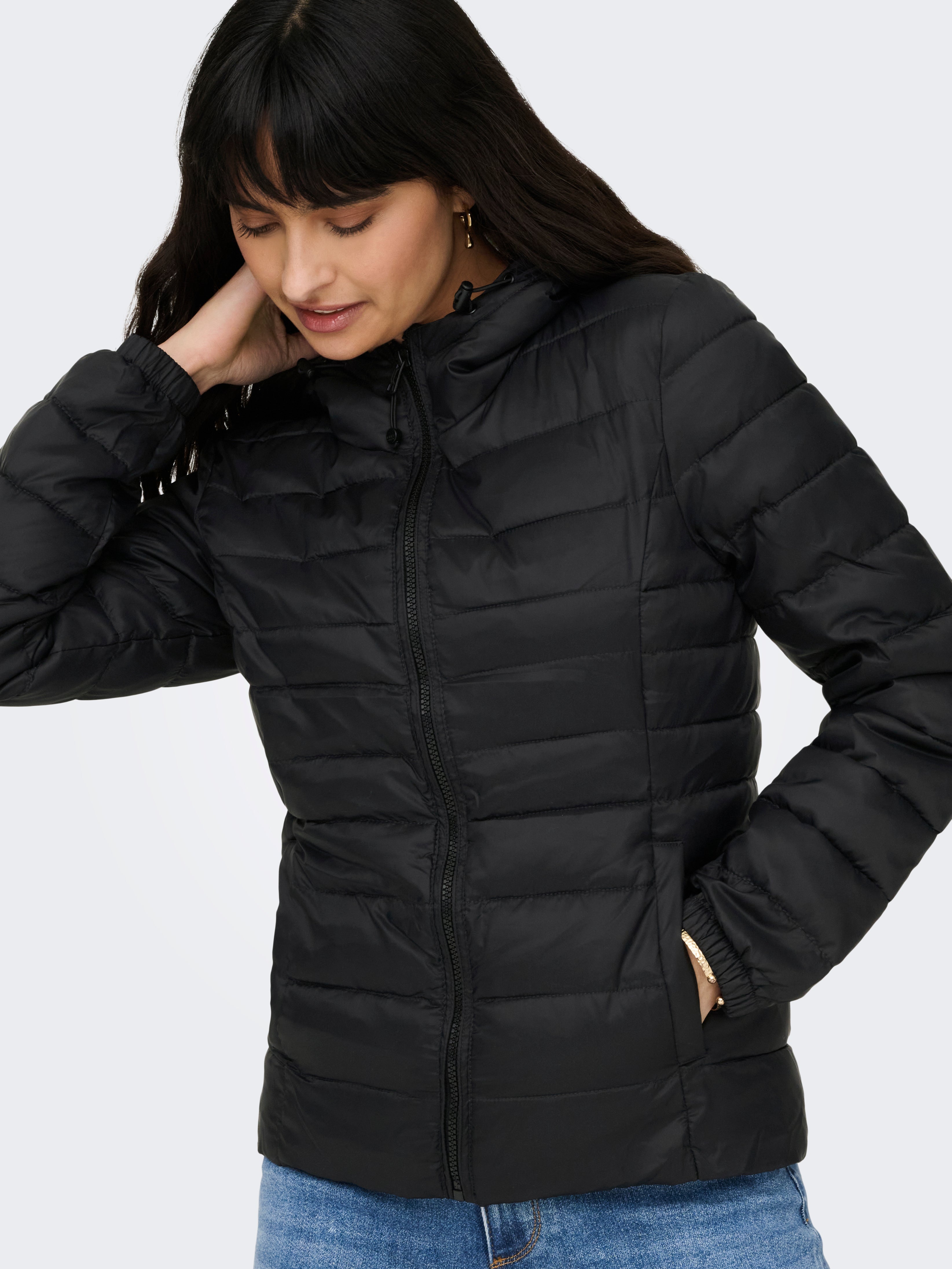 ONLY ONLTAHOE HOOD JACKET - Jas - kambaba/donkergroen ONLY ONLTAHOE HOOD JACKET - Jas - kambaba/donkergroen
