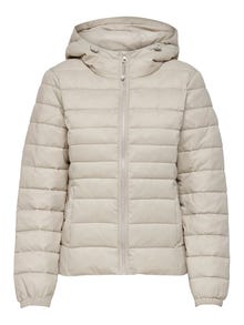 ONLY Short Quilted jacket -Pumice Stone - 15156569