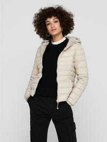 ONLY High stand-up collar Jacket -Pumice Stone - 15156569