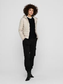 ONLY Short Quilted jacket -Pumice Stone - 15156569
