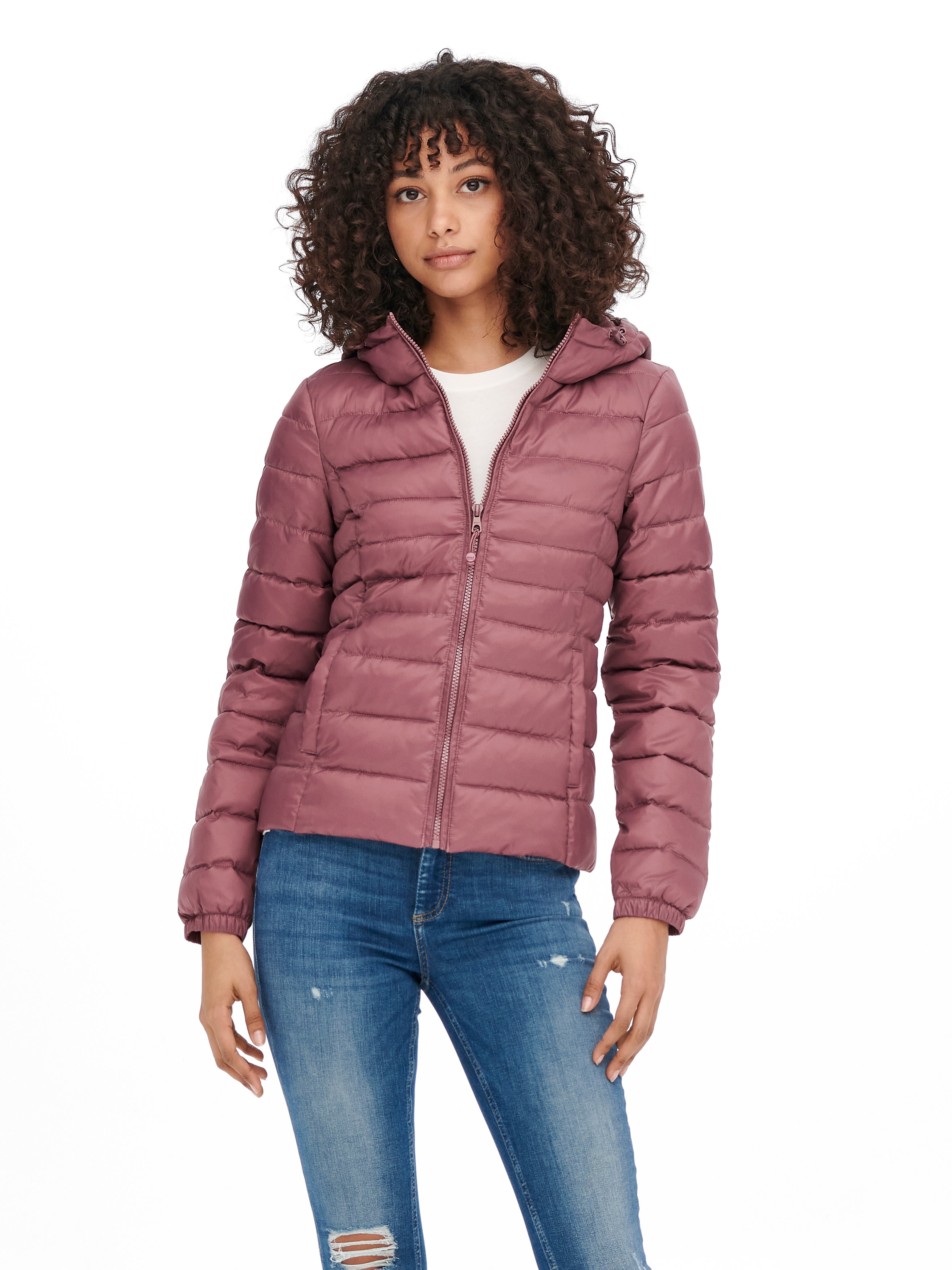 quilted short jacket womens