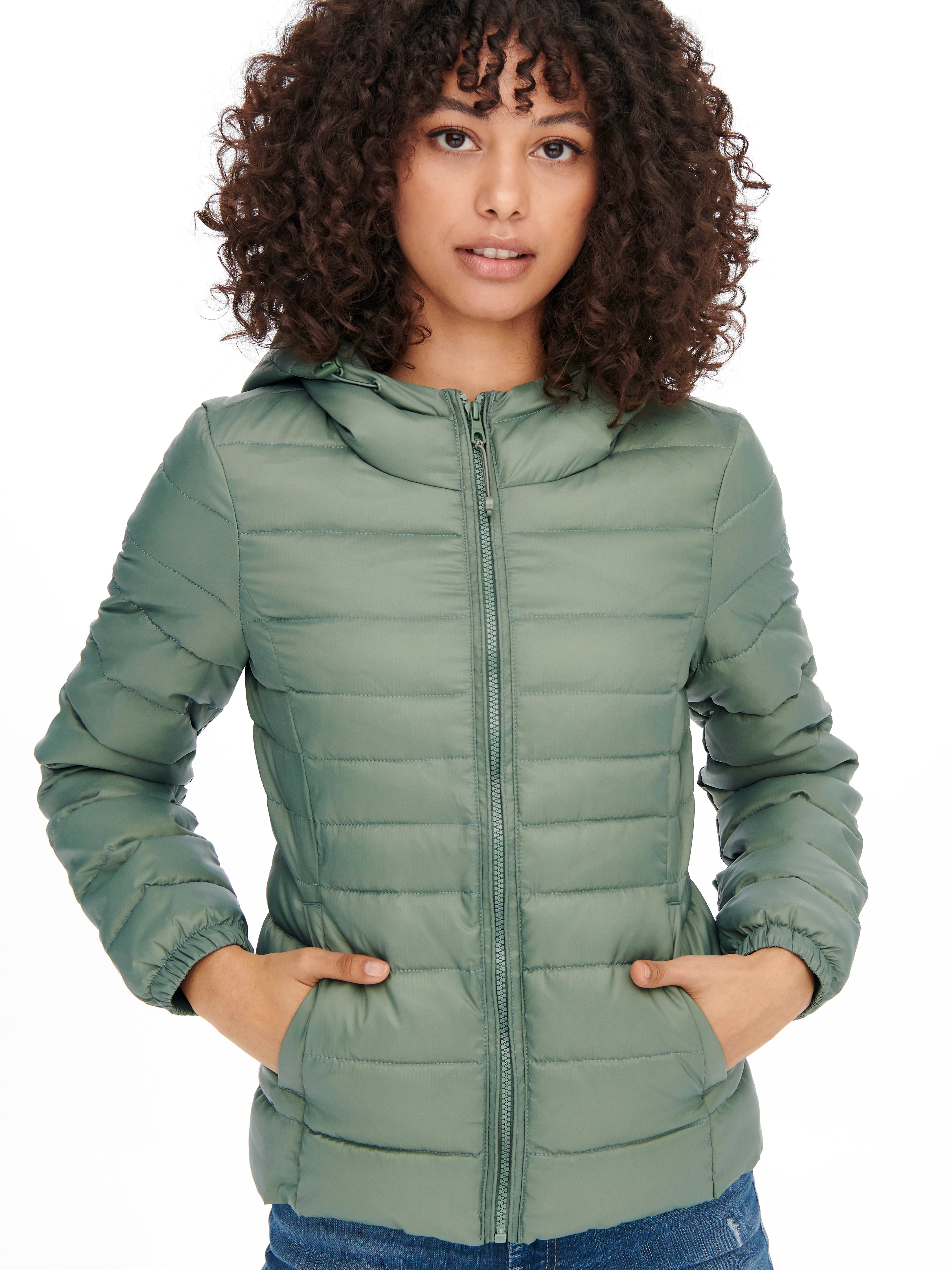 ladies short quilted jacket