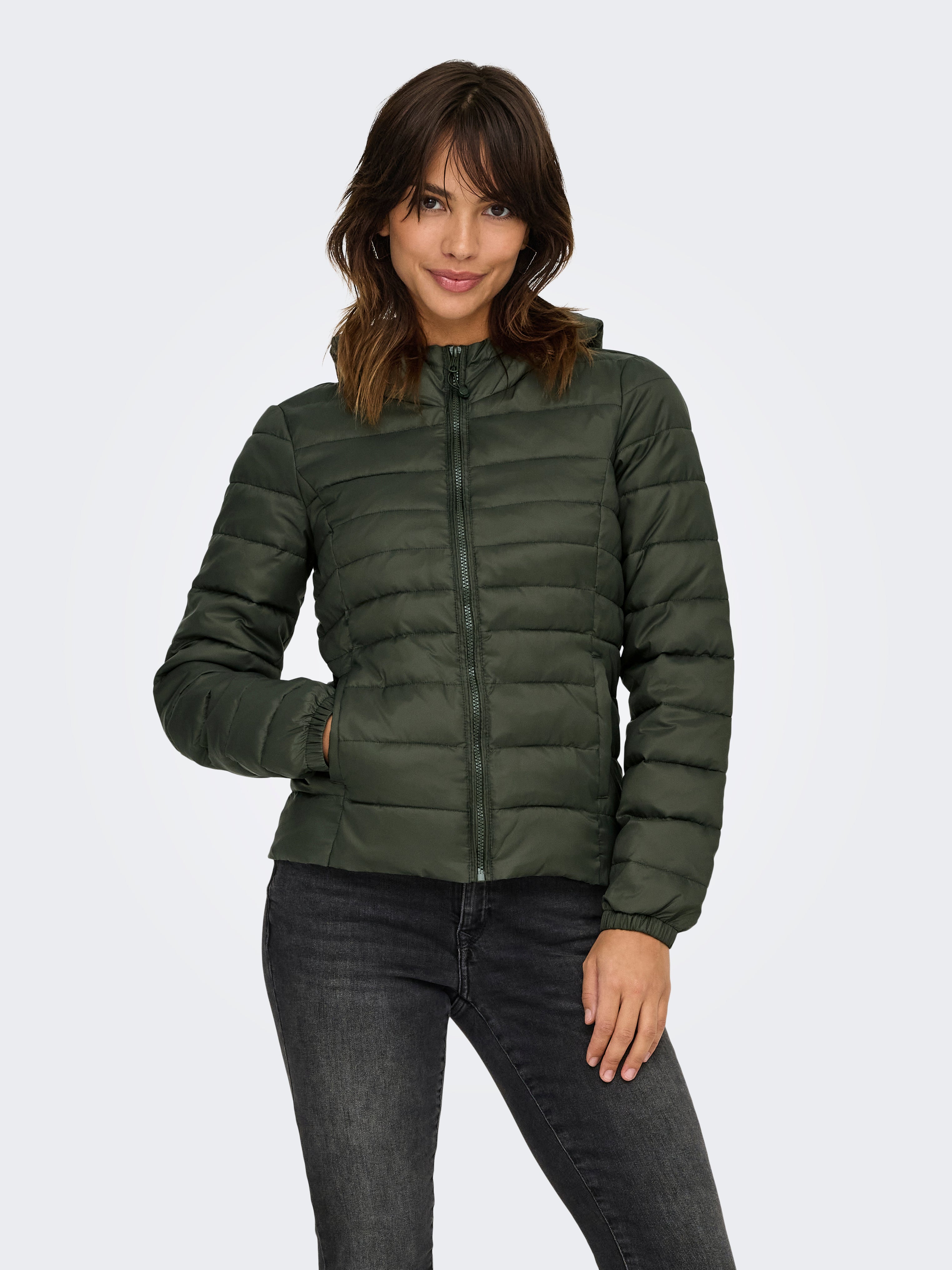 Giacca Trapuntata Giubbino Mezza Stagione Donna Piumino Donna