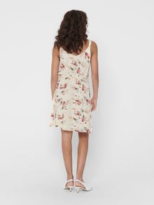 ONLY Mini Wide Strap Dress -Creme Brûlée - 15157655