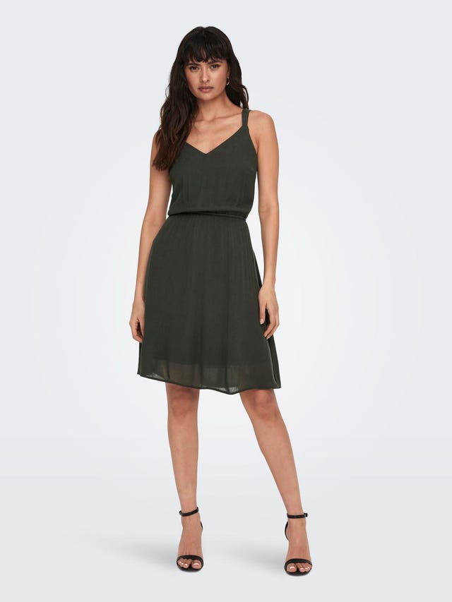 ONLY Mini Wide Strap Dress - 15157655