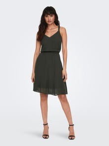 ONLY Mini Wide Strap Dress -Peat - 15157655