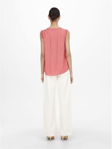 ONLY Detailed Sleeveless Top -Tea Rose - 15157656