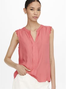 ONLY Detailed Sleeveless Top -Tea Rose - 15157656