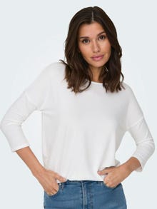 ONLY Loose fitted top -Cloud Dancer - 15157920