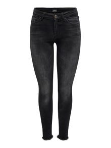 ONLY ONLBlush mid ankle Skinny fit-jeans -Black Denim - 15157997