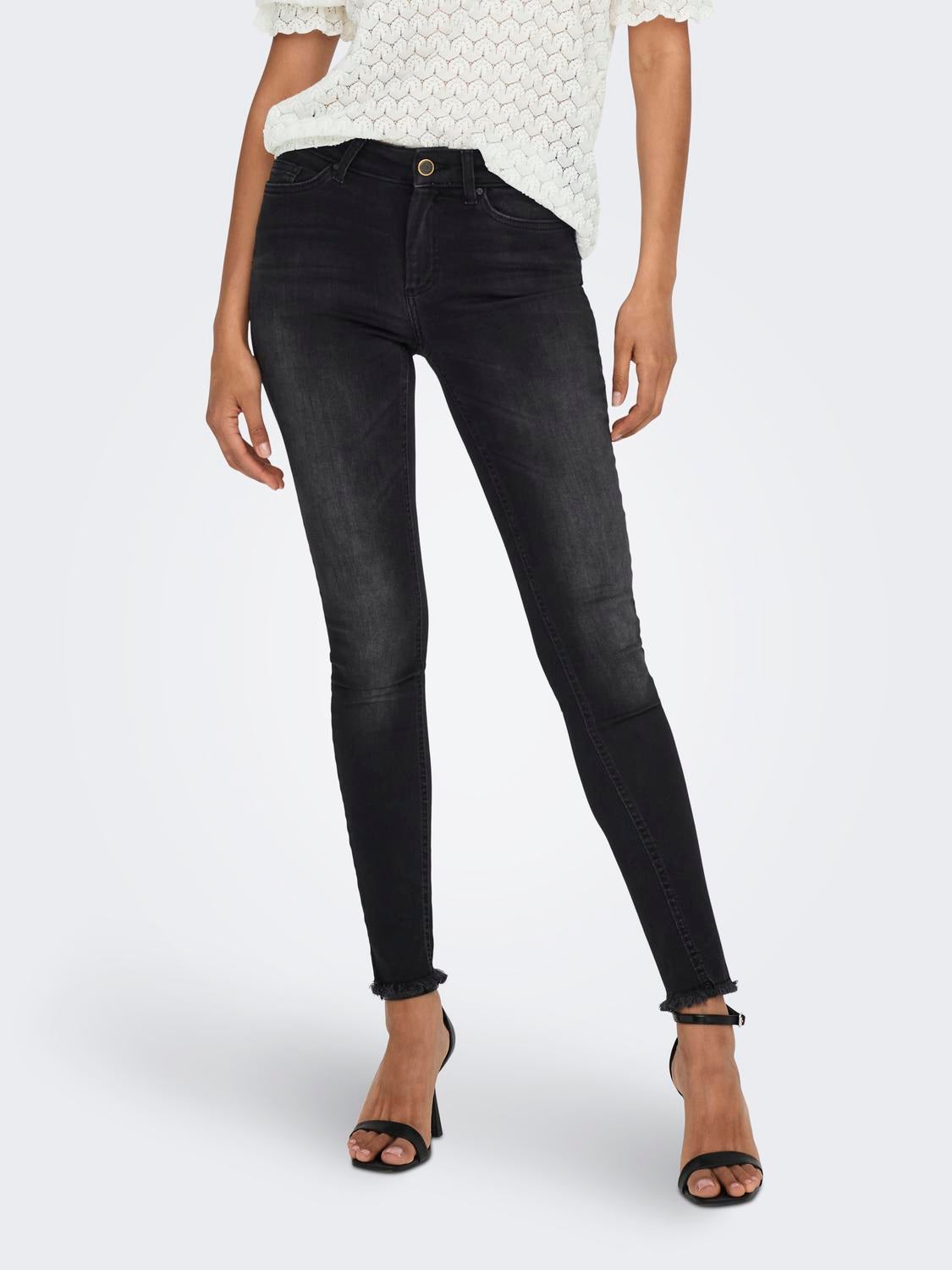 Thumbnail - Onlblush Mittlere Taille Skinny Fit Jeans