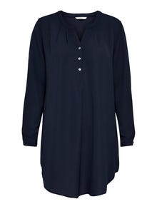 ONLY Regular Fit Button under collar Shirt -Night Sky - 15158111