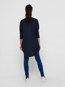 ONLY Solid Long sleeved shirt -Night Sky - 15158111