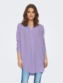 ONLY Effen Overhemd met lange mouwen -Lavender - 15158111