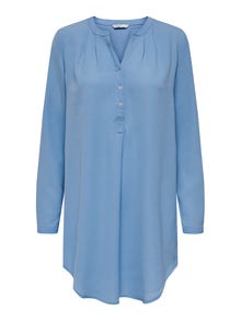 ONLY Unicolor Camisa de manga larga -Provence - 15158111