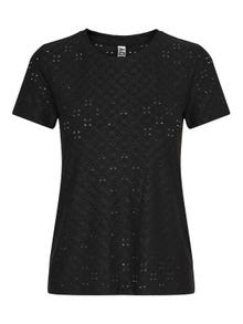 ONLY Regular fit O-hals T-shirts -Black - 15158450