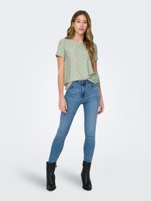 ONLY Regular Fit Round Neck T-Shirt -Desert Sage - 15158450
