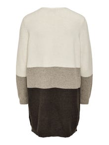 ONLY Regular Fit V-Neck Knit Cardigan -Whitecap Gray - 15158746