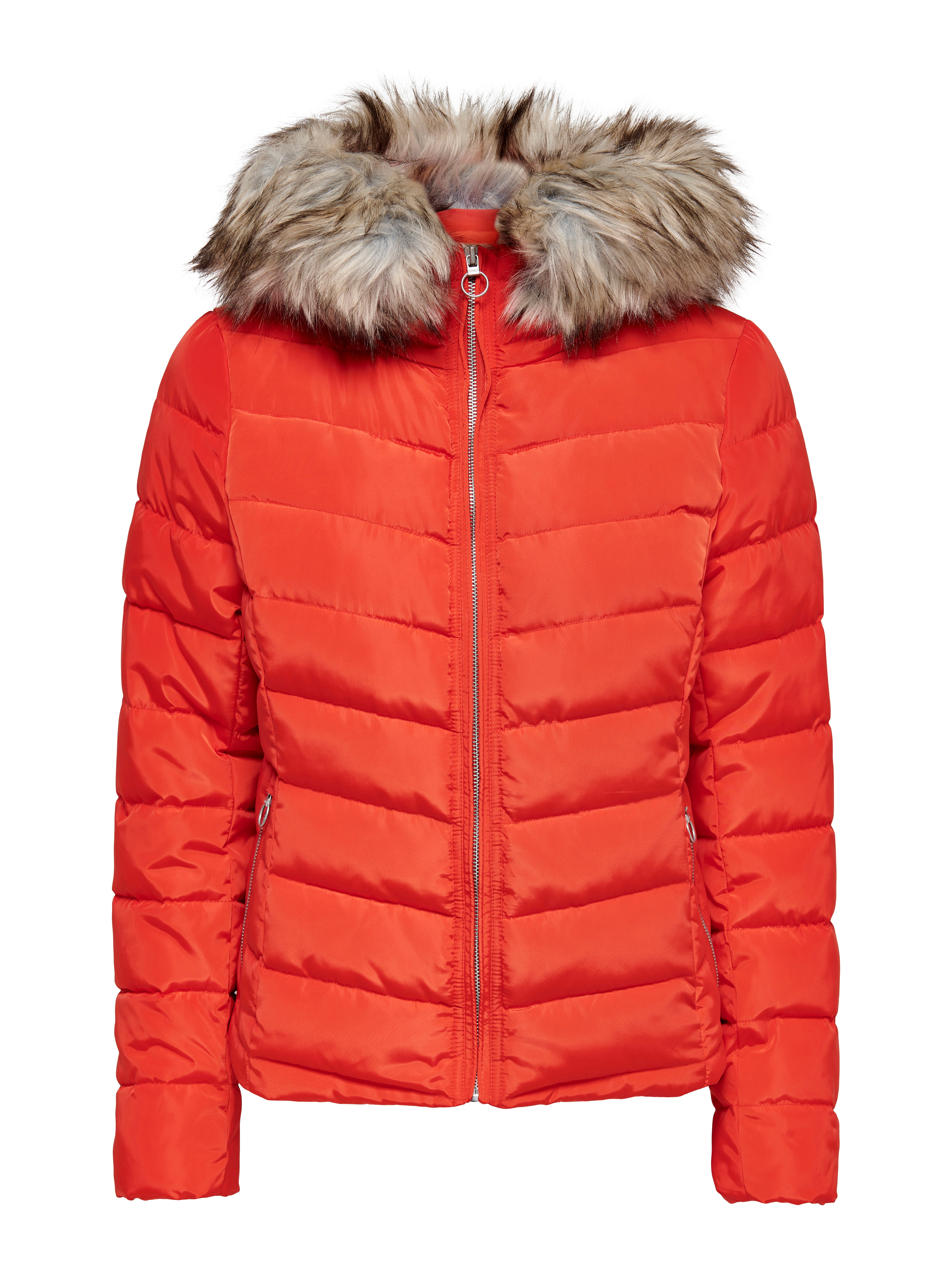 Ladies red hot sale winter jacket