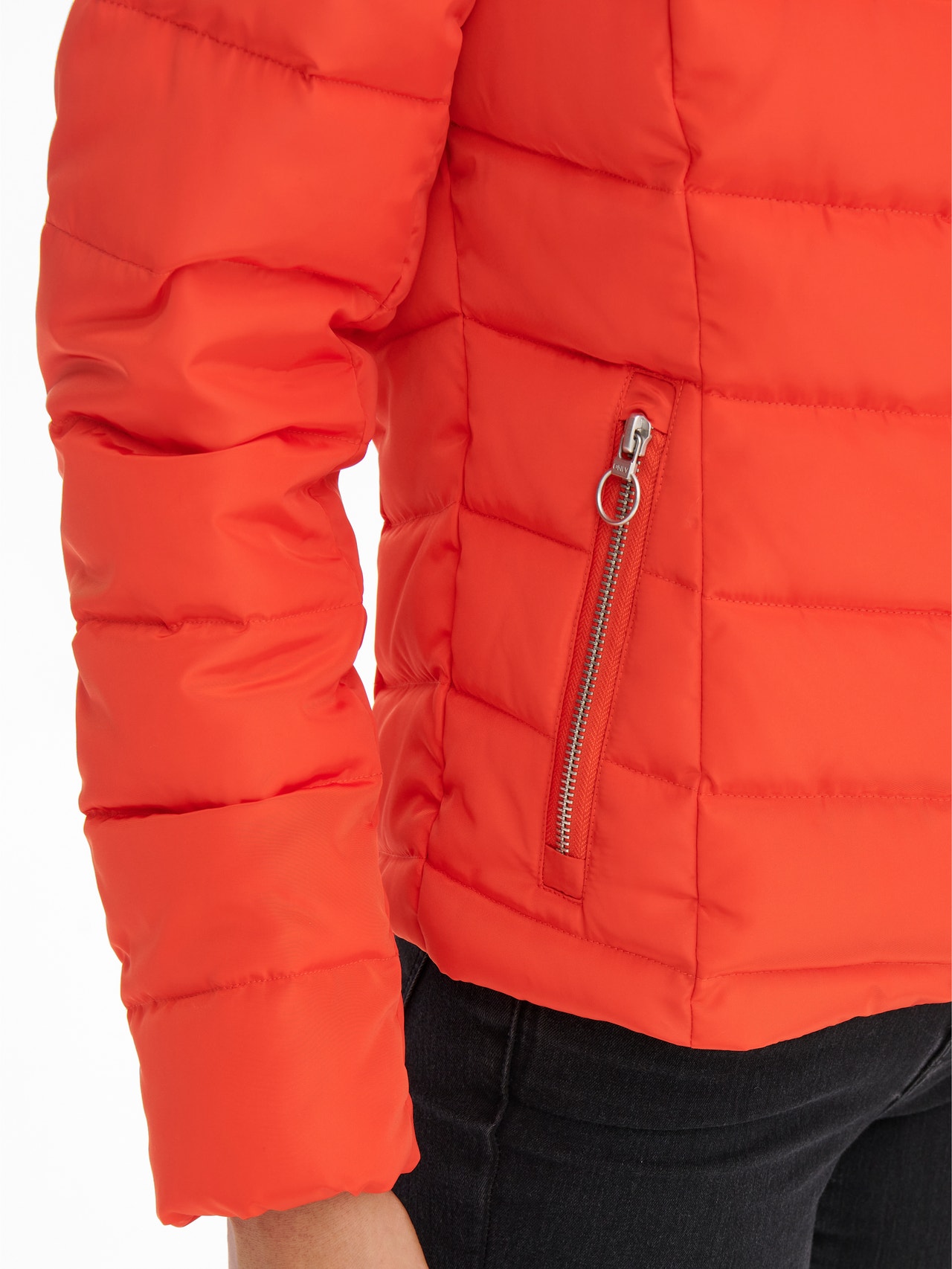 ONLY Short Quilted jacket -Red Alert - 15158943