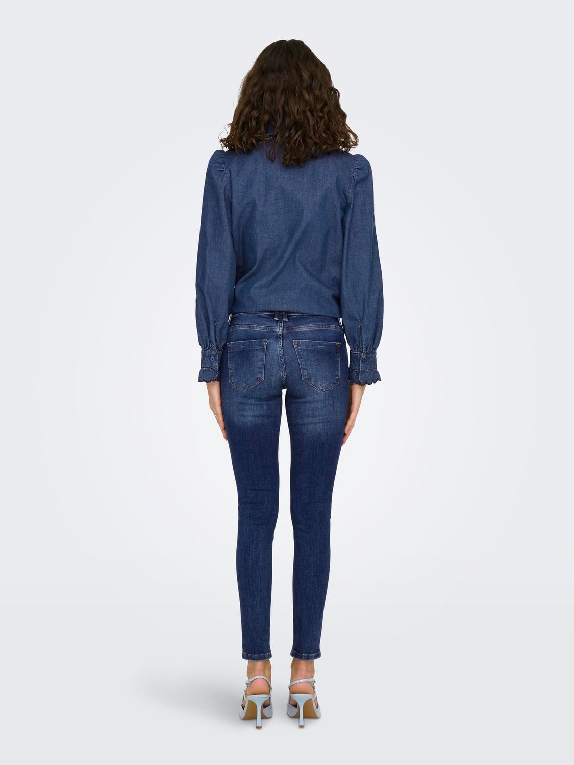 ONLY ONLShape reg Jeans skinny fit -Dark Blue Denim - 15159137
