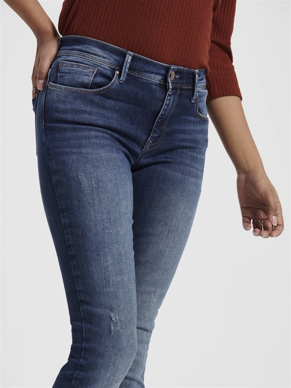 ONLY ONLShape reg Skinny fit jeans -Dark Blue Denim - 15159137