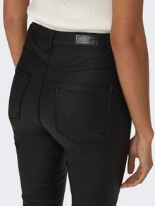 ONLY Pantalons Skinny Fit Taille haute -Black - 15159341