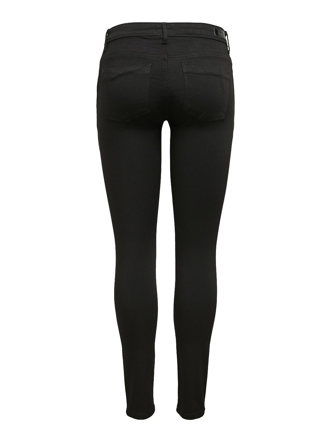 ONLY ONLCarmen reg Skinny fit-jeans -Black Denim - 15159404