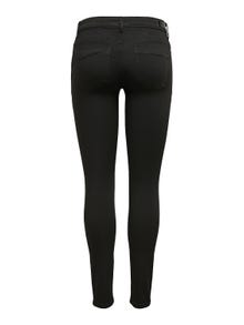 ONLY ONLCarmen reg Skinny jeans -Black Denim - 15159404
