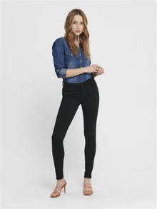 ONLY Skinny Fit Jeans -Black Denim - 15159404