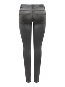 ONLY ONLROYAL LIFE Regular Waist Skinny Jeans -Dark Grey Denim - 15159650