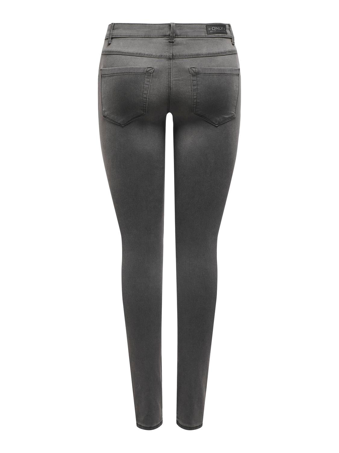 ONLY Skinny Fit Jeans -Dark Grey Denim - 15159650